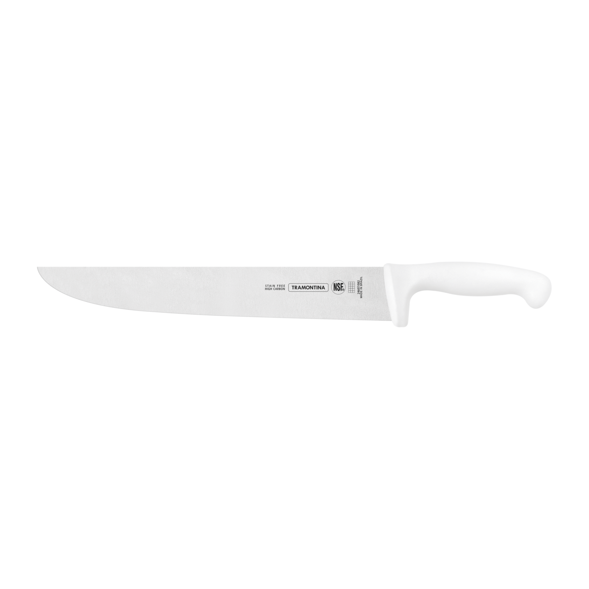 Cuchillo para Carne Tramontina Profesional con Lámina en Acero Inoxidable y  Mango en Polipropileno Blanco 12 - Tramontina Store